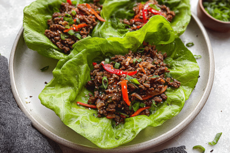 Korean Beef Lettuce Wraps 70.Png