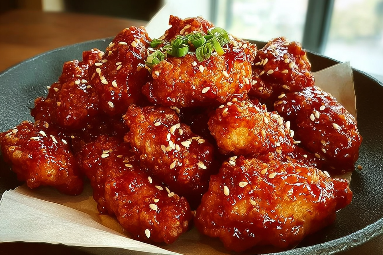 Korean Spicy Fried Chicken