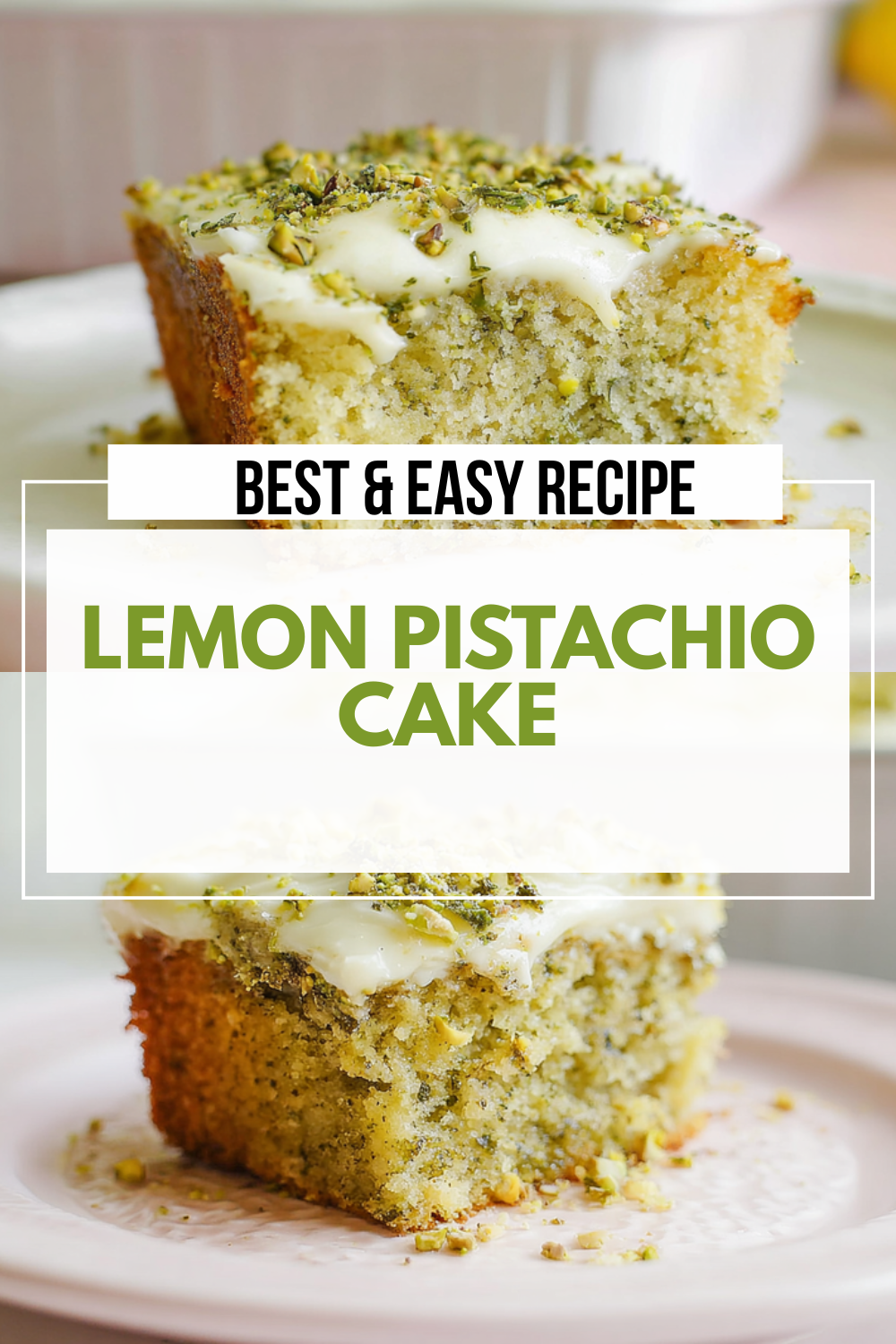 Lemon Pistachio Cake