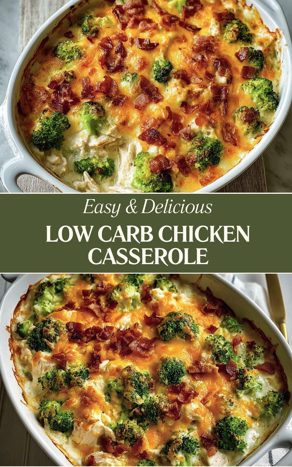 Low Carb Chicken Casserole