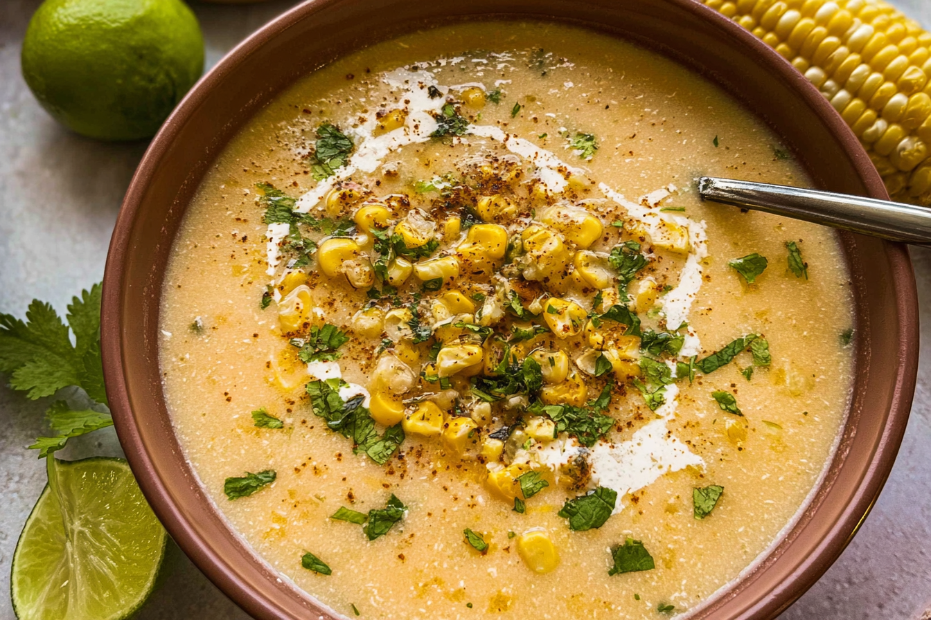 Mexican Street Corn Soup