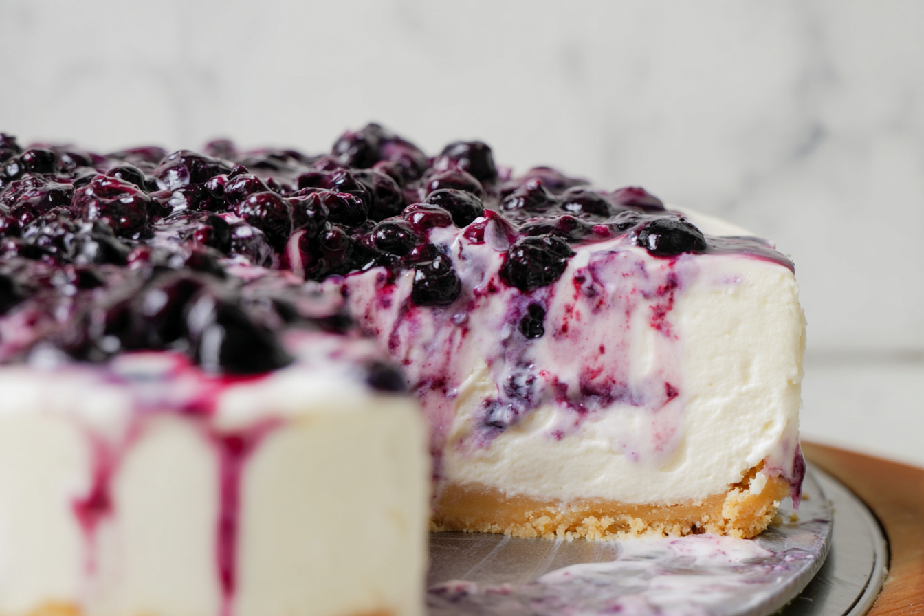 No Bake Blueberry Cheesecake Recipe