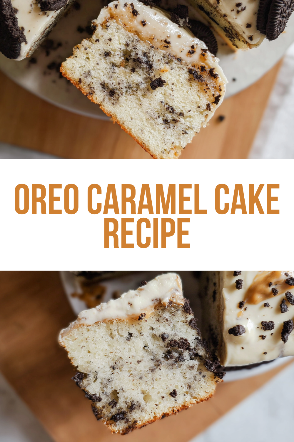 Oreo Caramel Cake Recipe