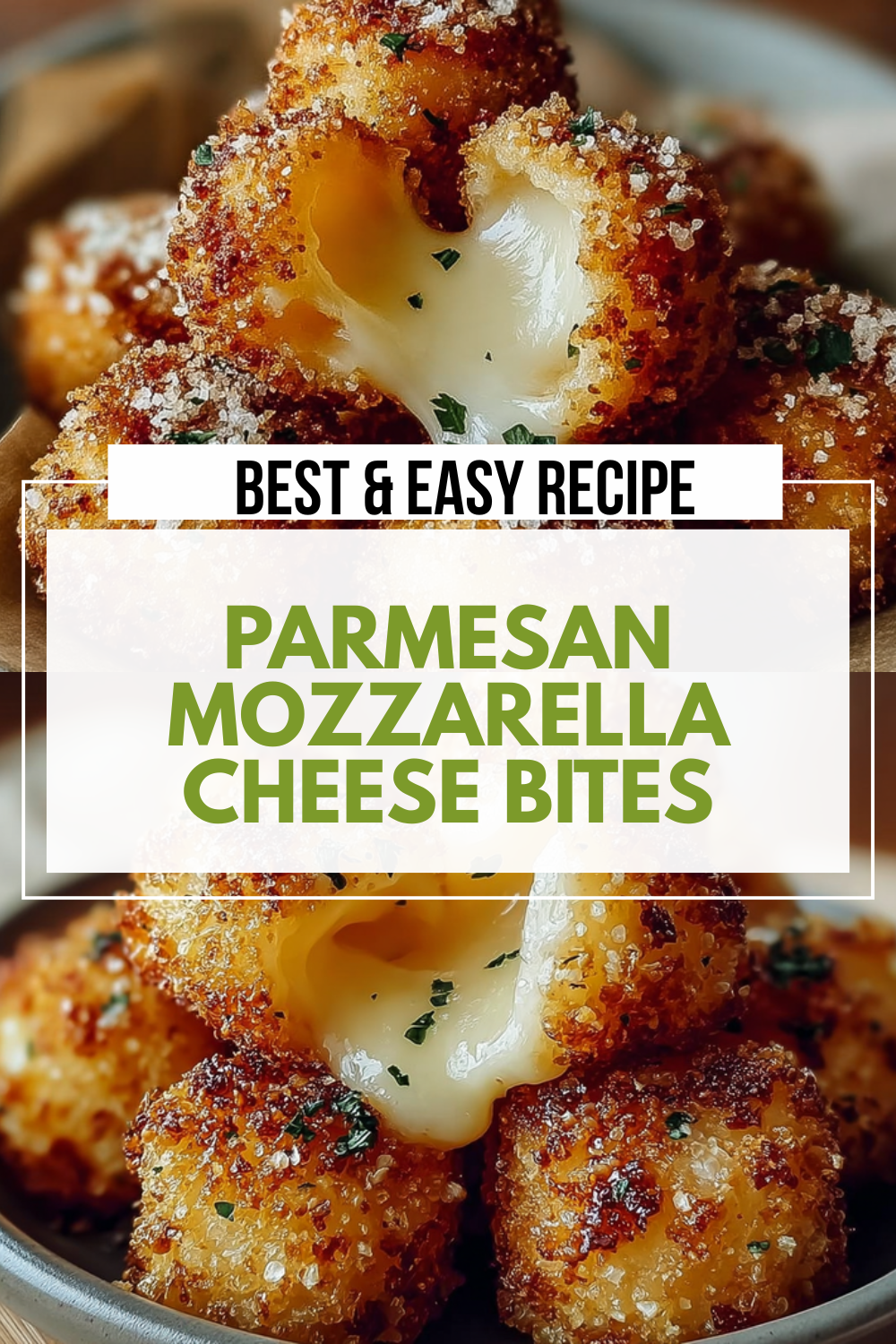 Parmesan Mozzarella Cheese Bites