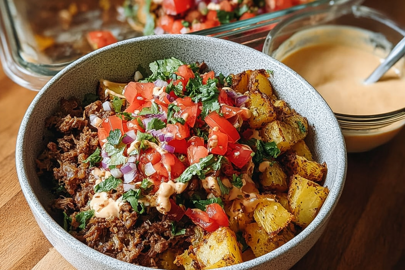 Potato Taco Bowl