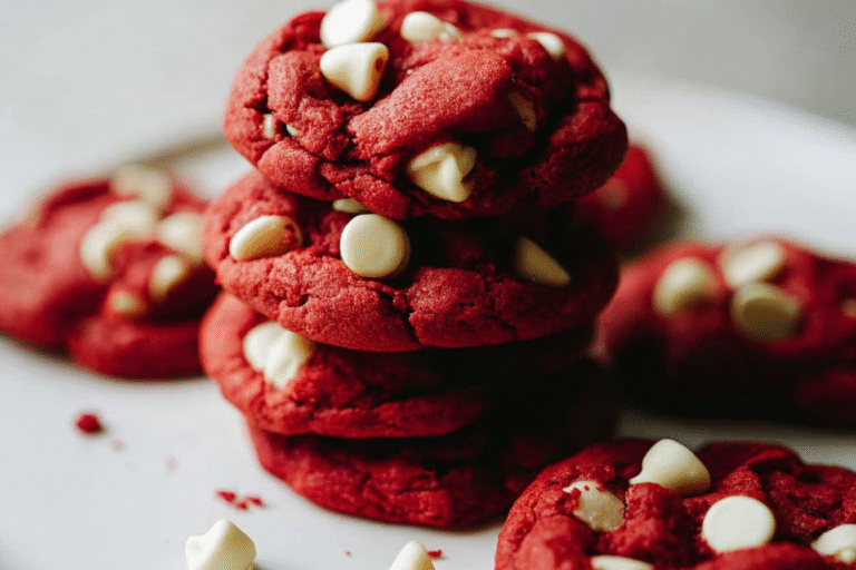 Red Velvet White Chocolate Chip Cookies 75.Png