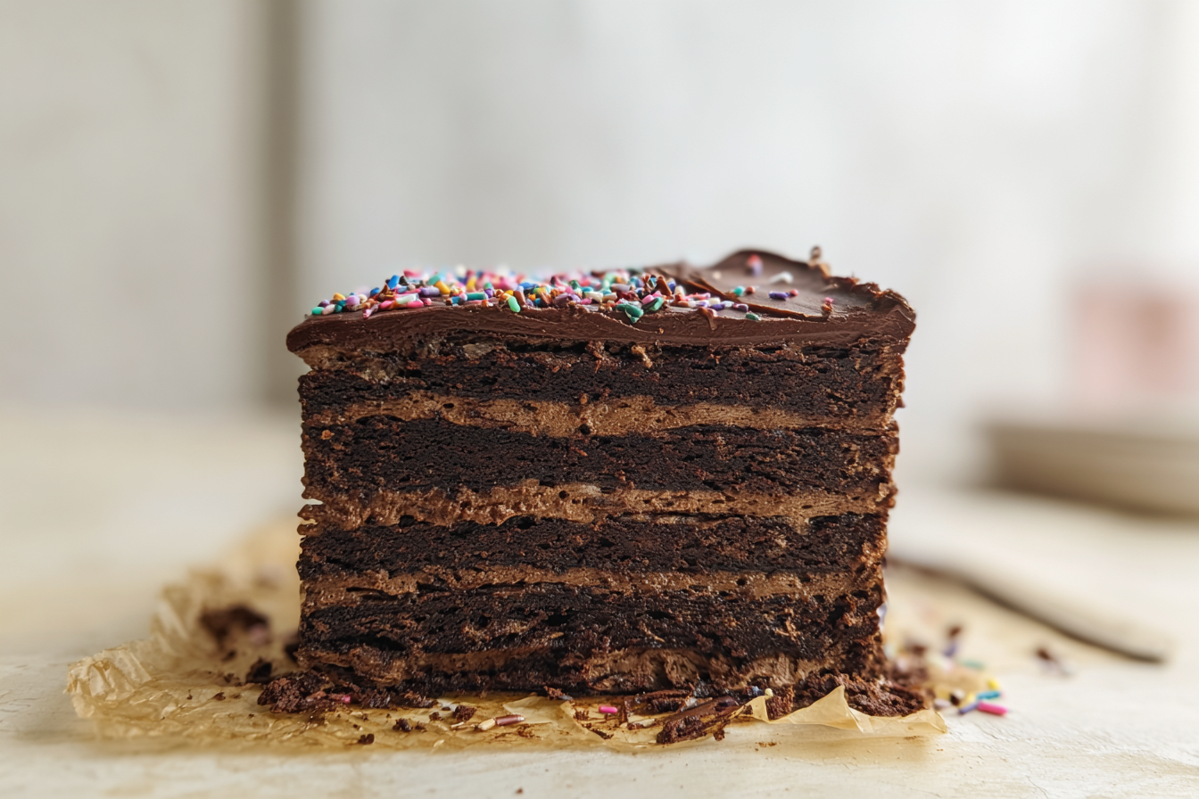 Six Layer Chocolate Cake