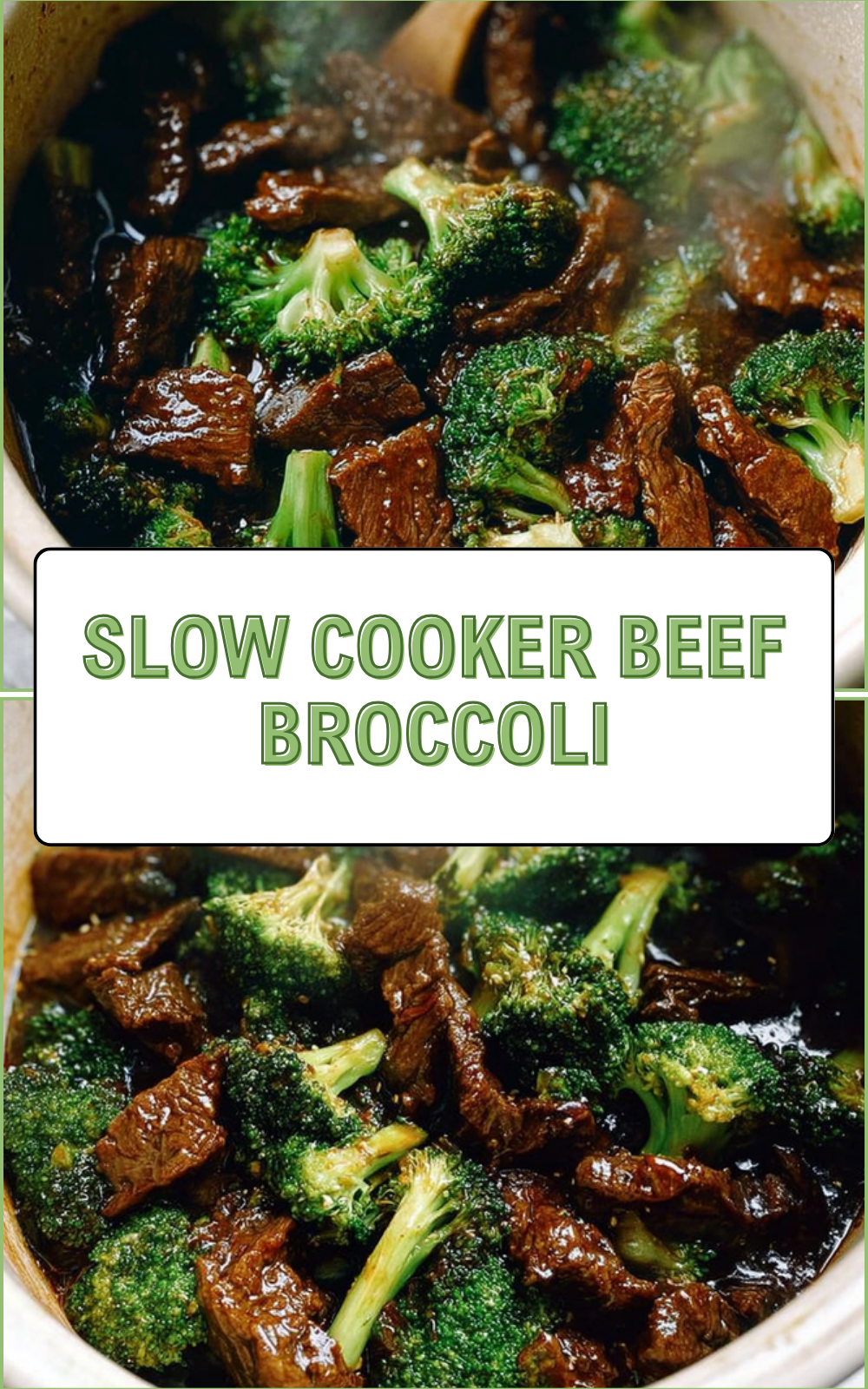 Slow Cooker Beef Broccoli