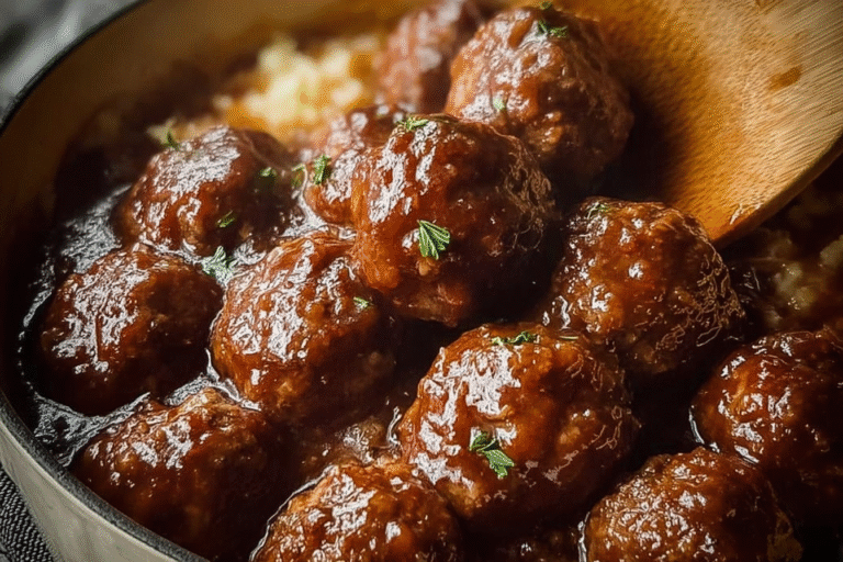 Slow Cooker Salisbury Steak Meatballs 36.Png