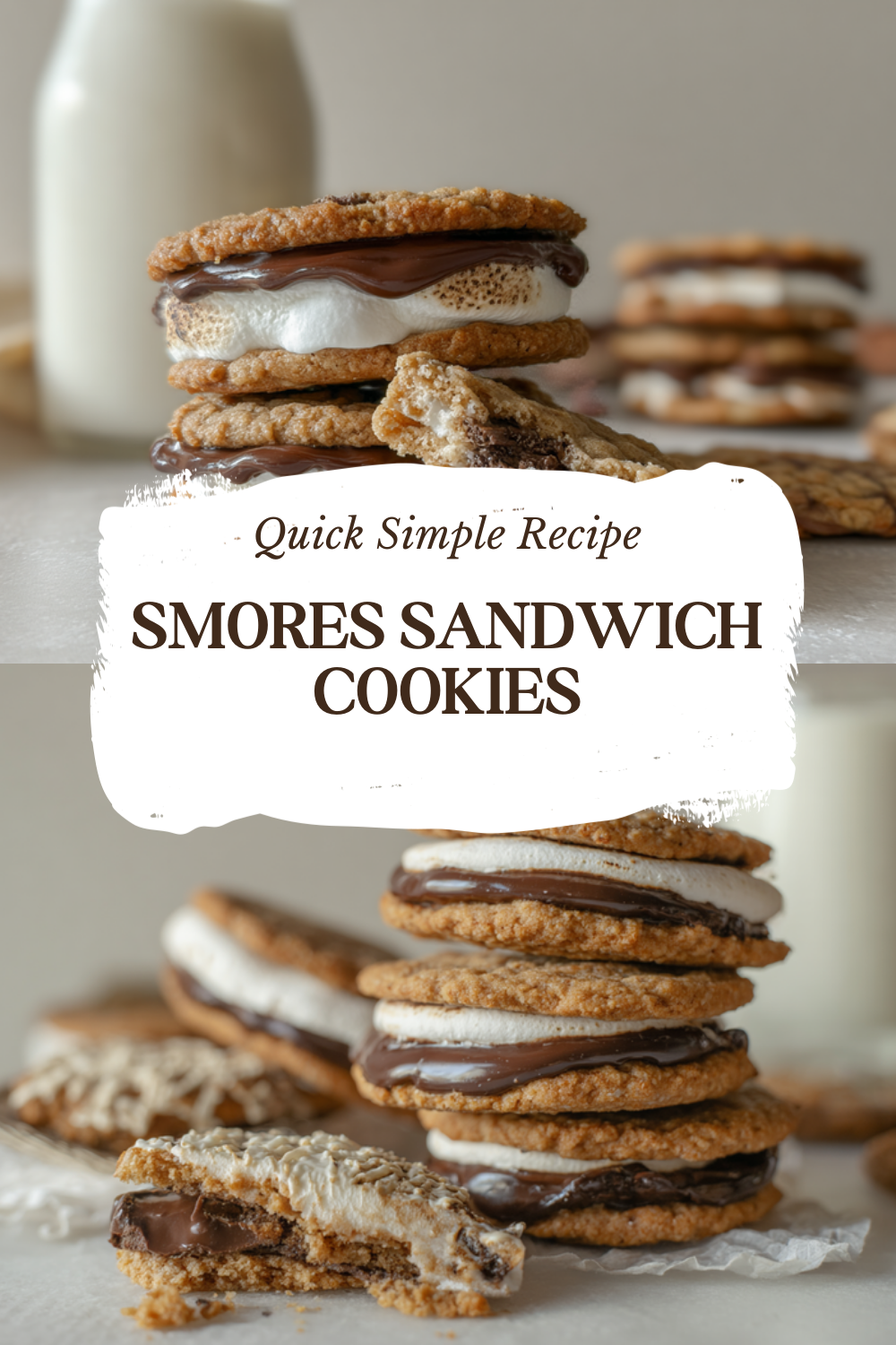 Smores Sandwich Cookies