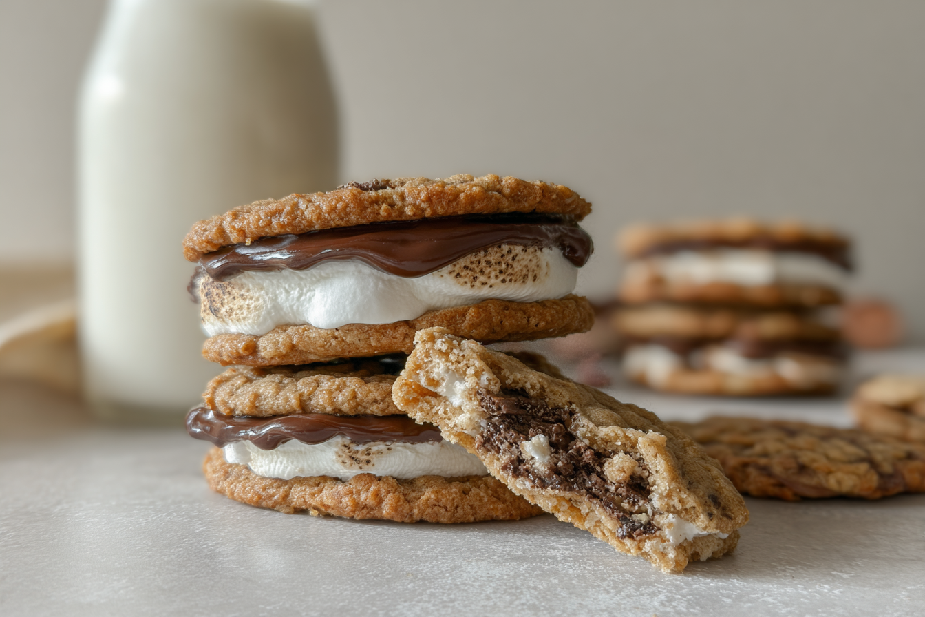 Smores Sandwich Cookies
