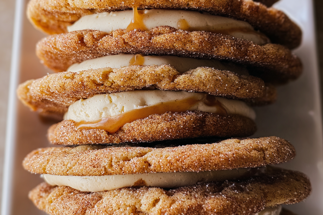 Snickerdoodle Caramel Cookies