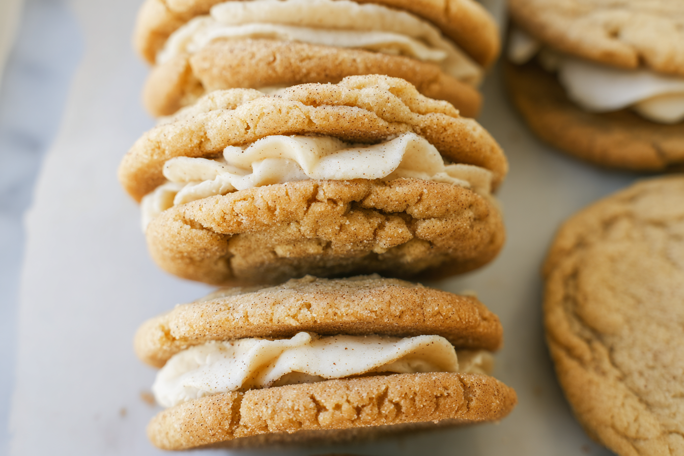 Snickerdoodle Cookie Sandwich