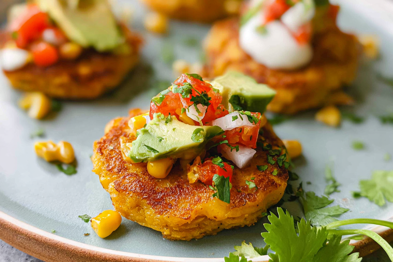 Sweet Corn Tamale Cakes