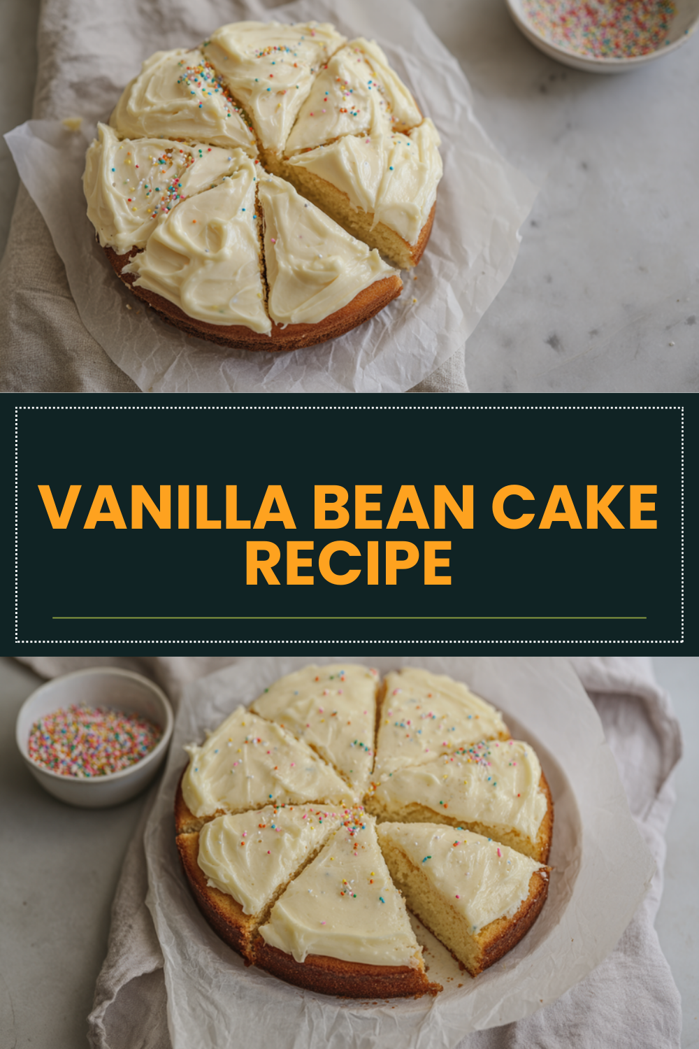 Vanilla Bean Cake Recipe