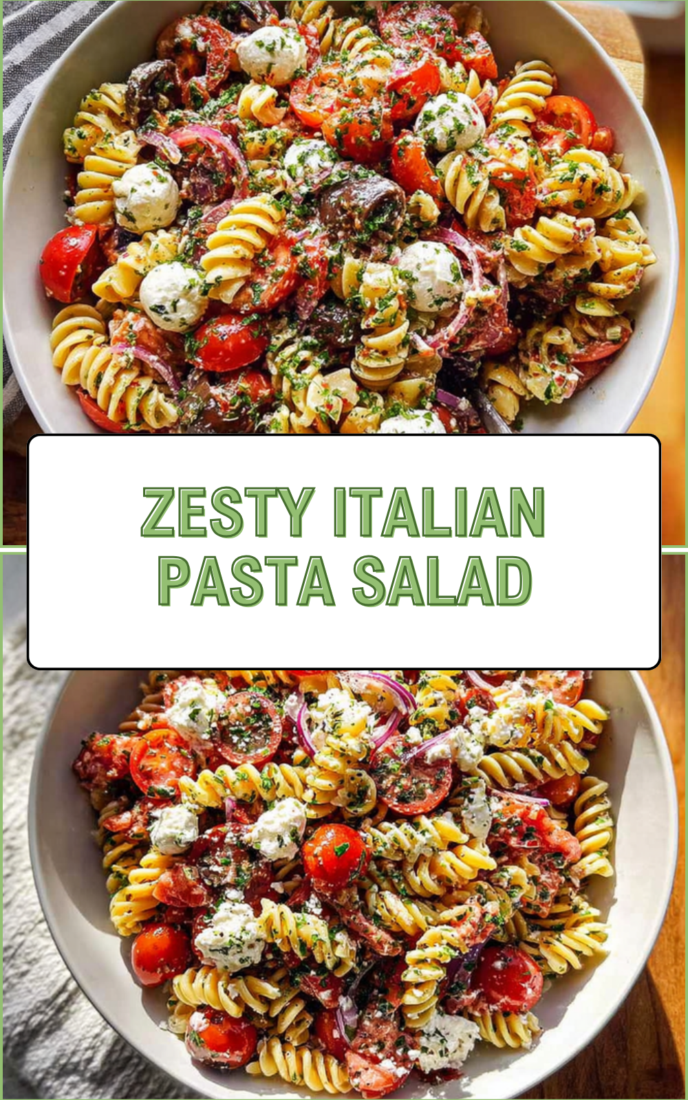 Zesty Italian Pasta Salad