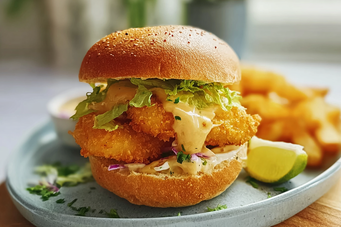 Air Fryer Kids Fish Finger Burger Recipe For Quick Family Meals 6 Air Fryer Kids Fish Finger Burger