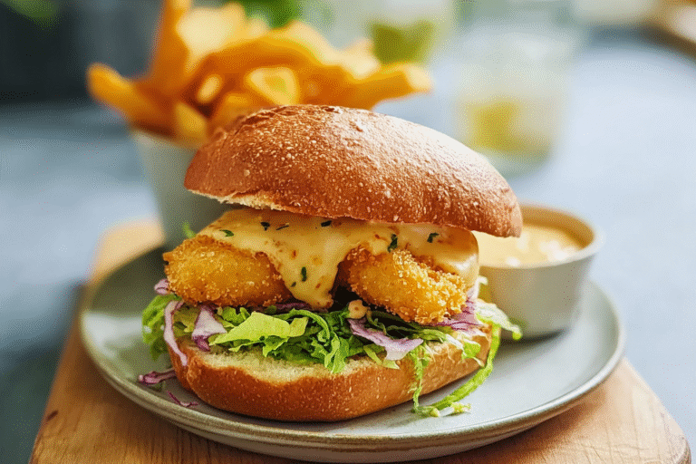 Air Fryer Kids Fish Finger Burger 65.Png