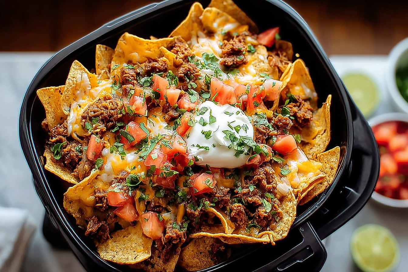 Air Fryer Nachos