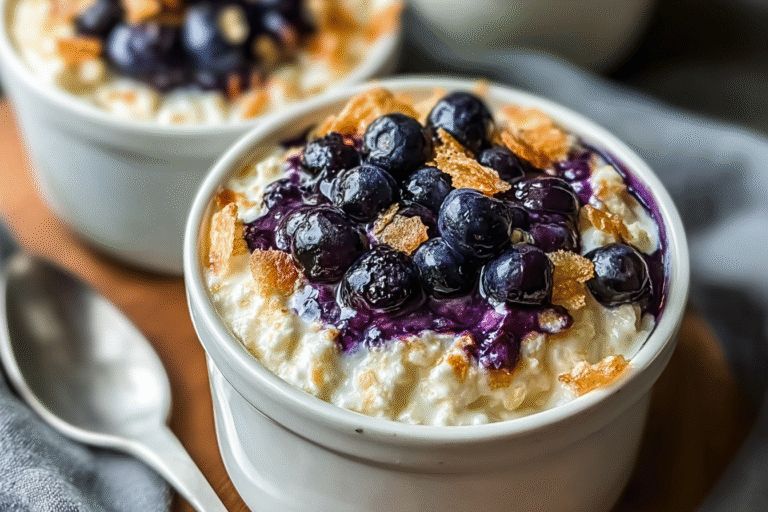 Baked Blueberry Cottage Cheese Breakfast Bowls 4.Png