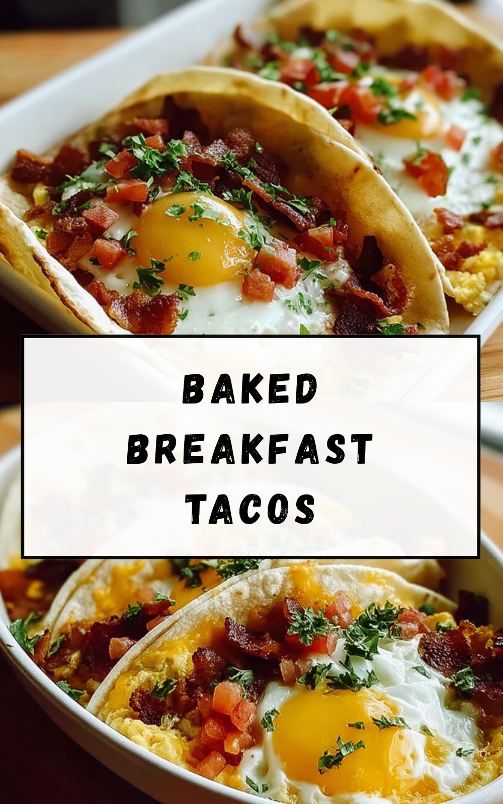 Baked Breakfast Tacos
