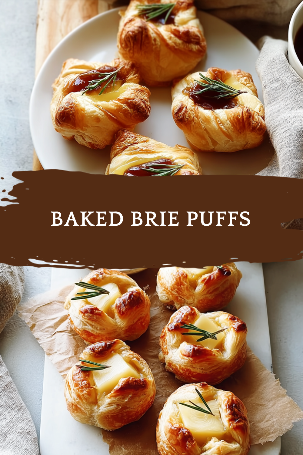 Baked Brie Puffs