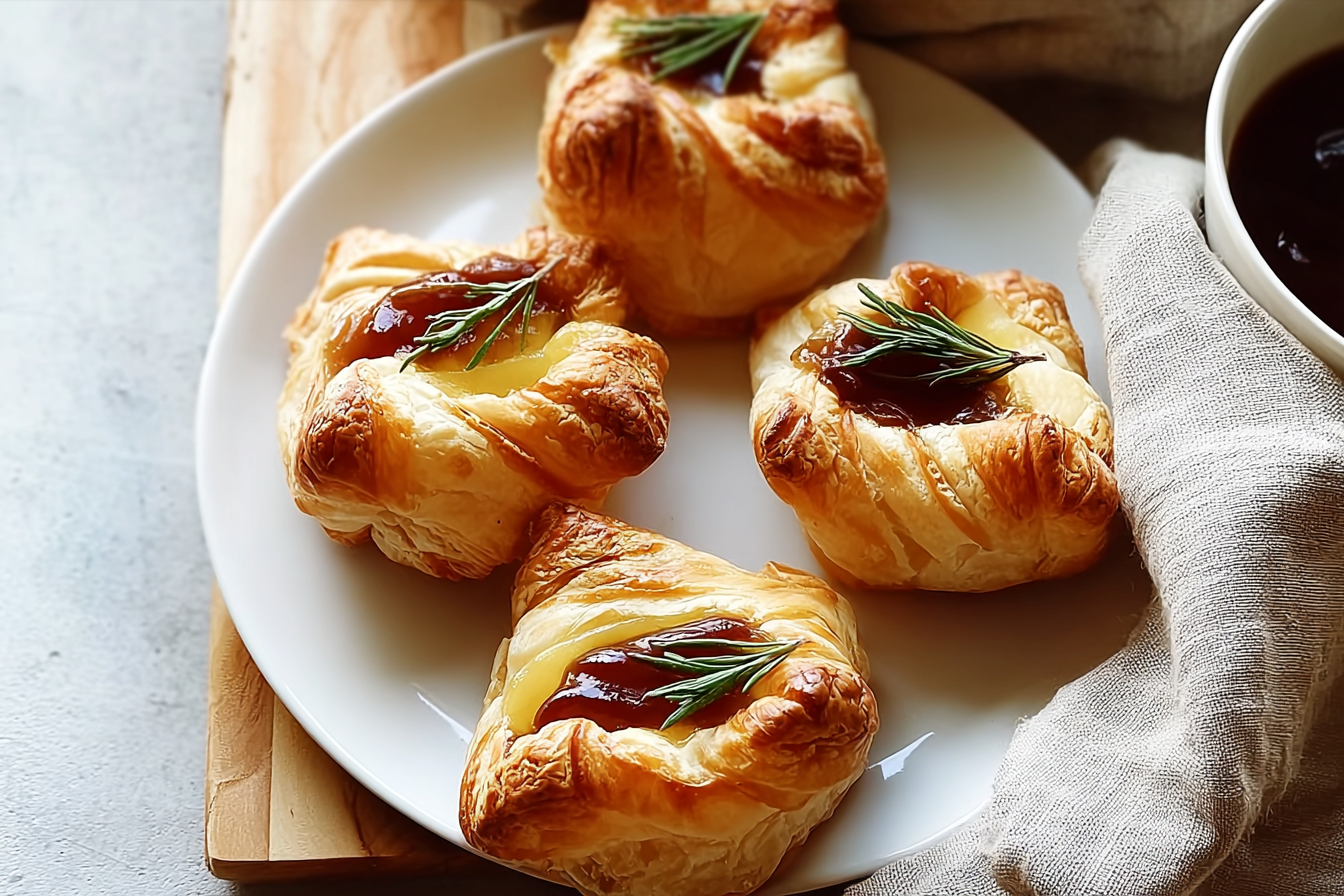 Baked Brie Puffs