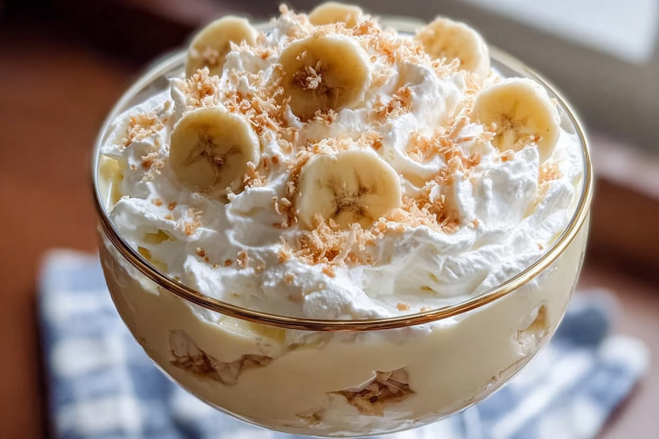 Banana Pudding Fluff Salad