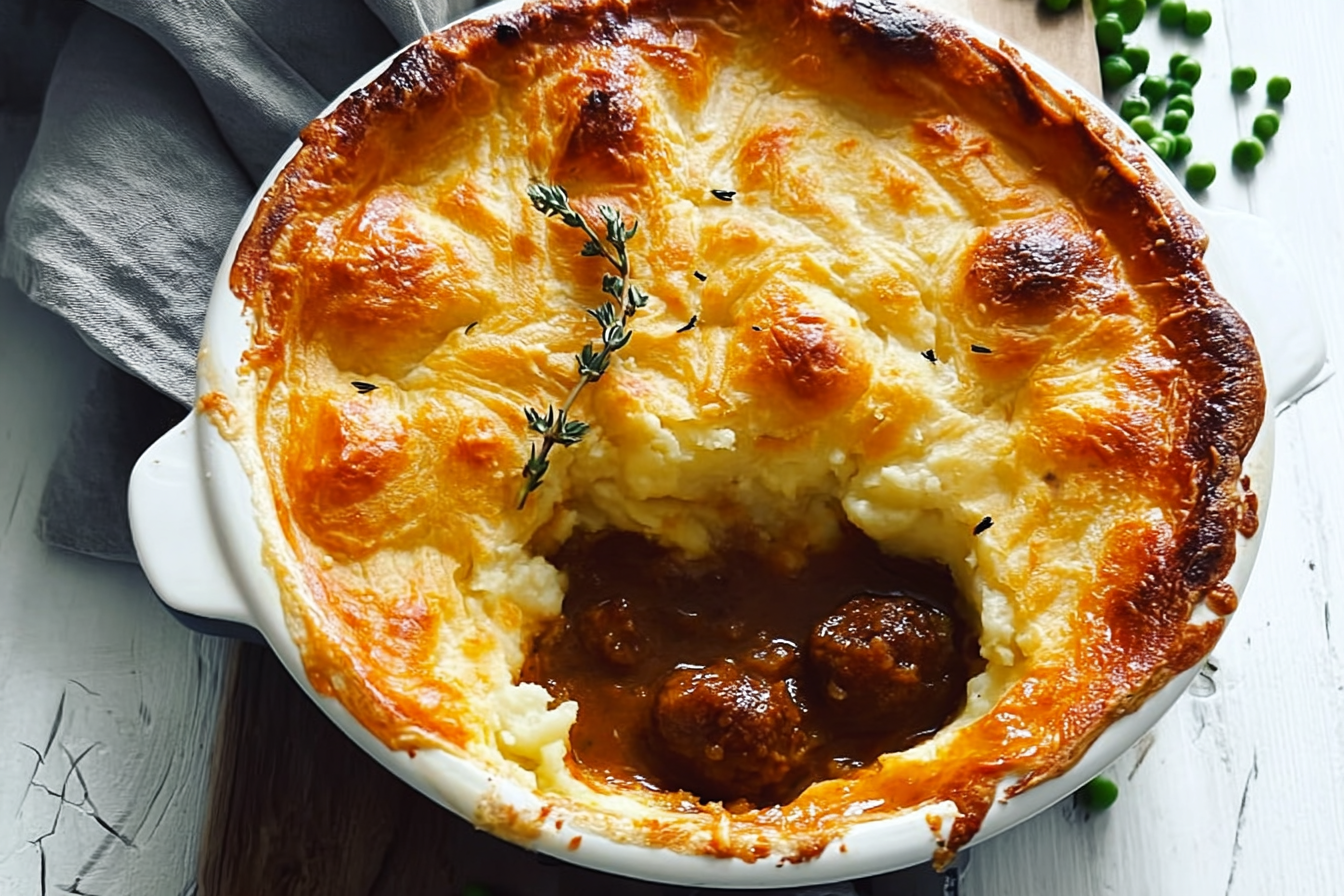 Bangers And Mash Pie