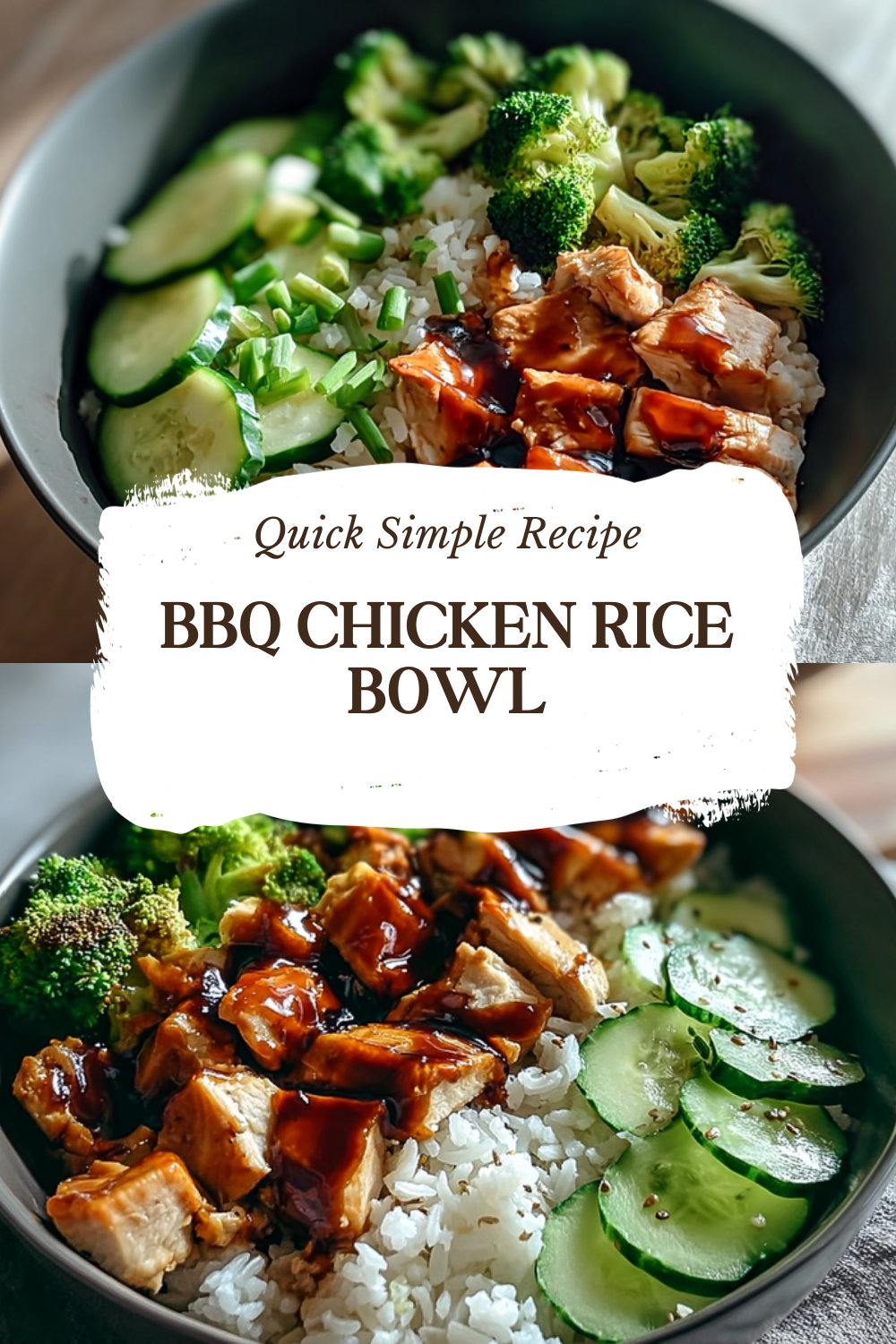 Bbq Chicken Rice Bowl