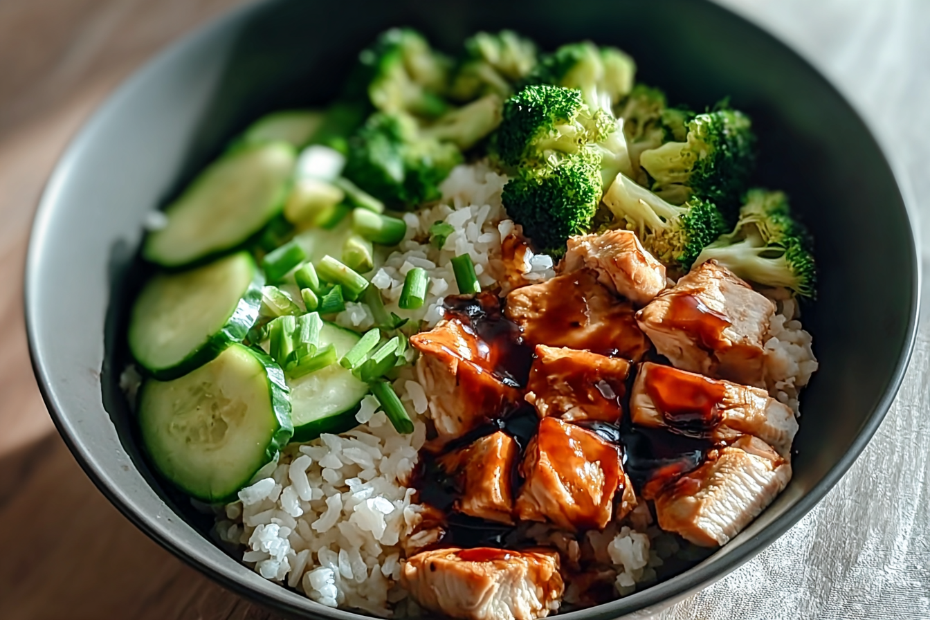 Bbq Chicken Rice Bowl