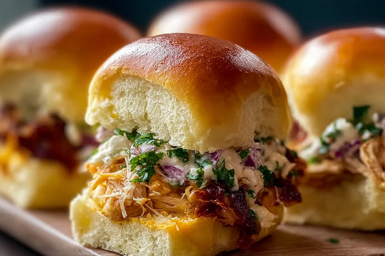 Bbq Chicken Sliders