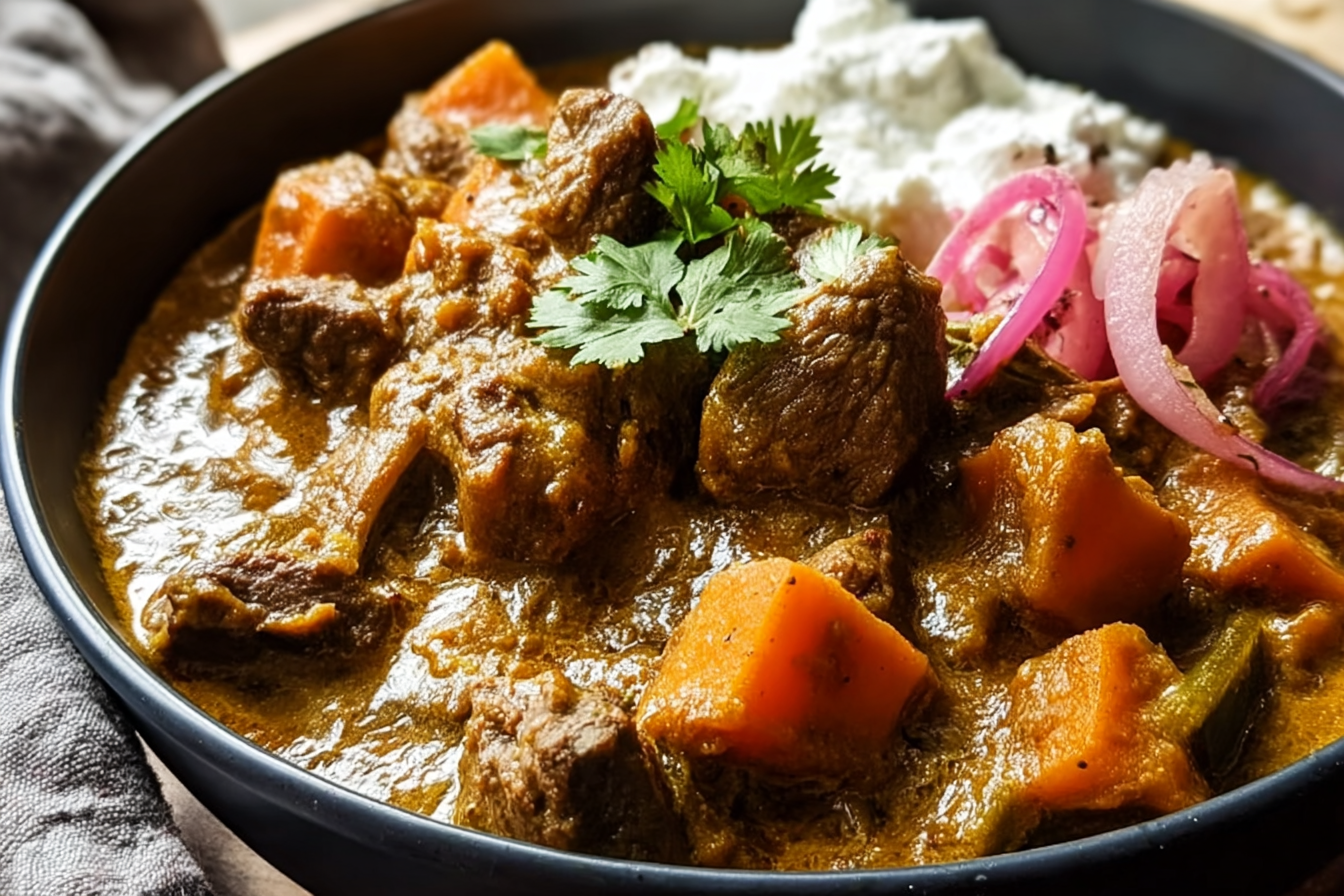 Beef And Vegetable Korma