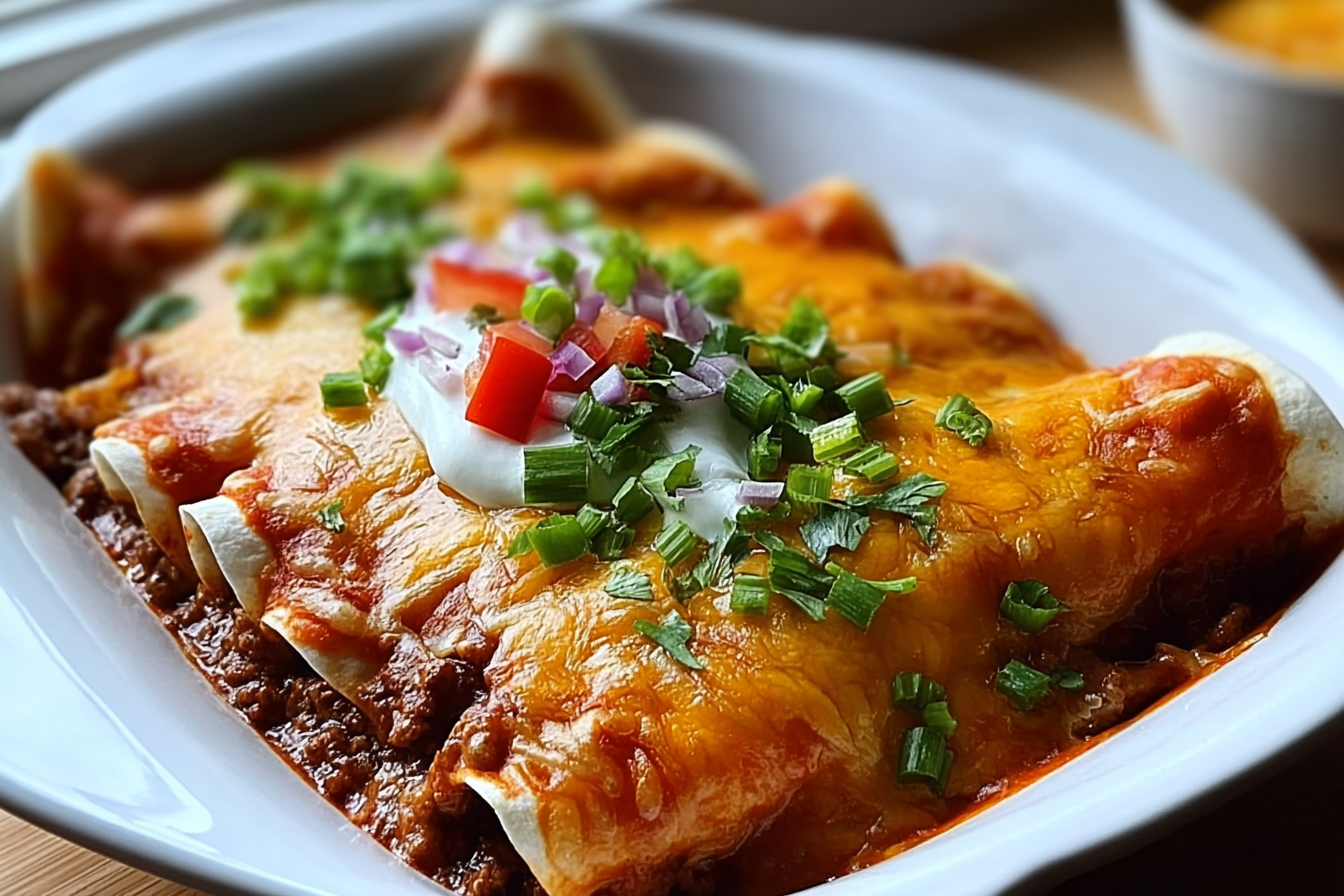 Beef Enchiladas
