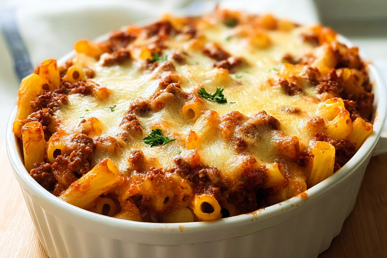 Beef Ragu Pasta Bake
