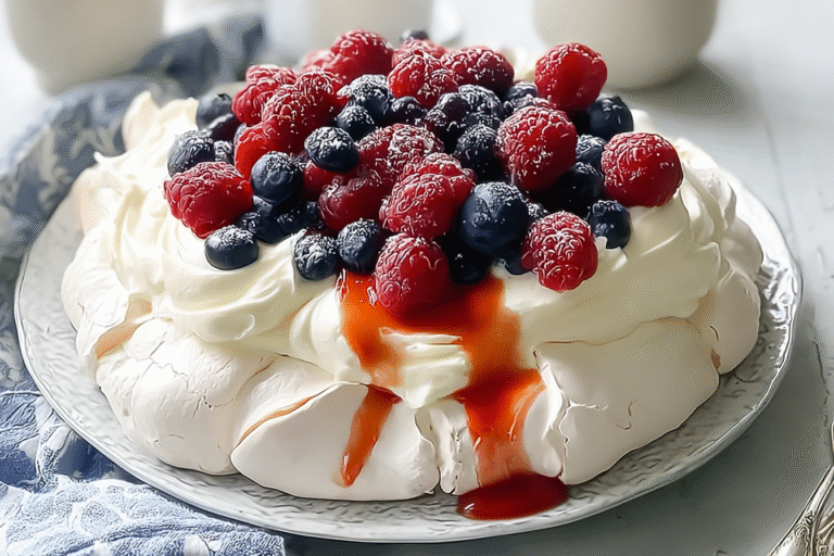 Berries And Cream Pavlova 46.Png