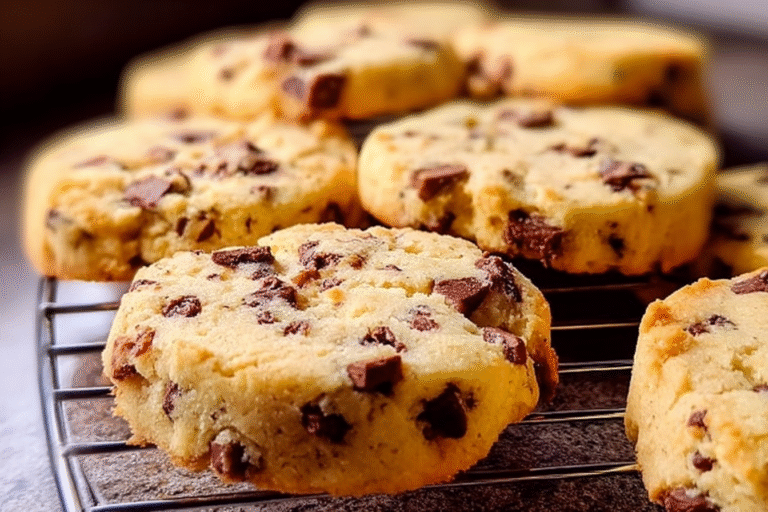 Buttery Chocolate Chip And Toffee Shortbread Cookies 81.Png