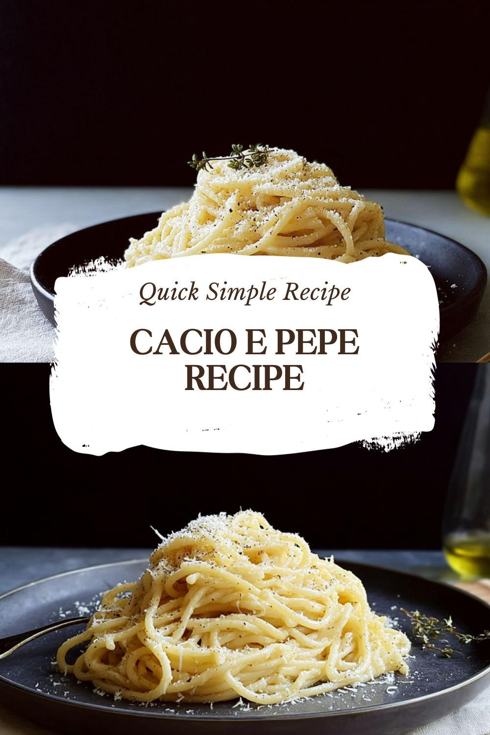Cacio E Pepe Recipe
