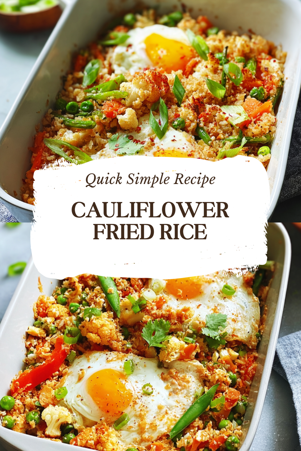 Cauliflower Fried Rice