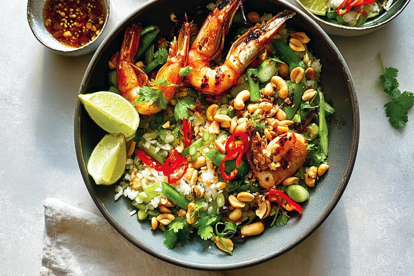 Chilli Lime Peanut Salad