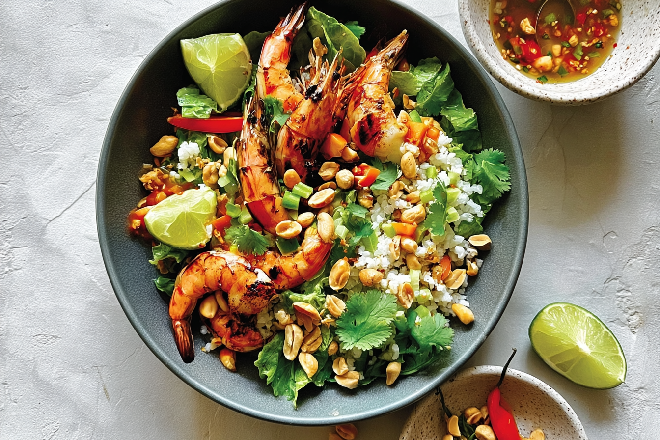 Chilli Lime Peanut Salad