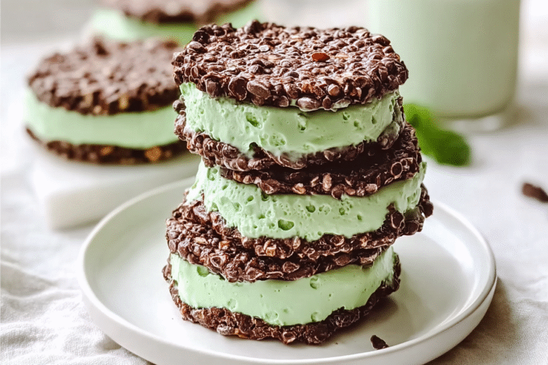 Choc Mint Crackle Ice Cream Sandwiches 14.Png