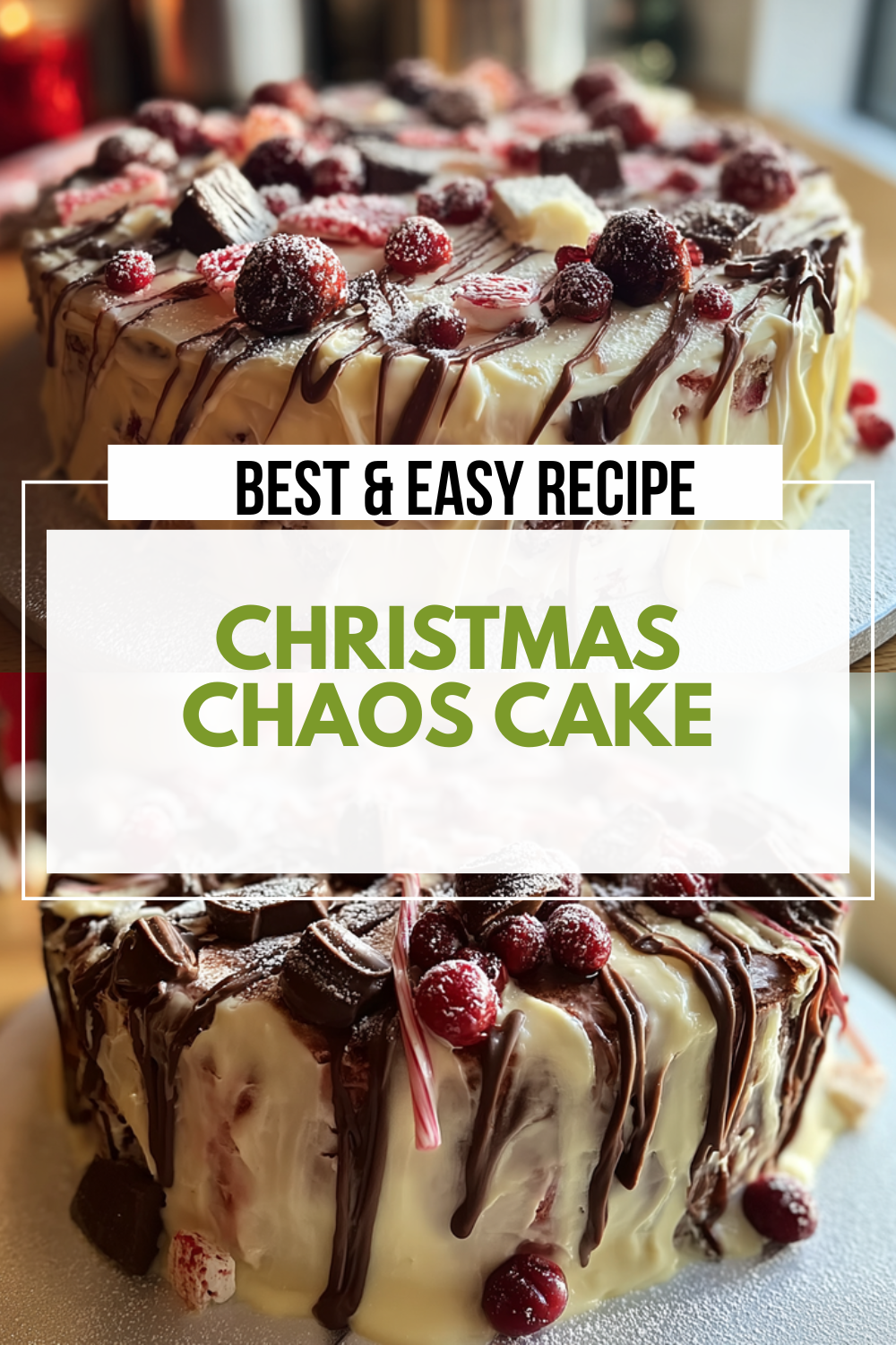 Christmas Chaos Cake