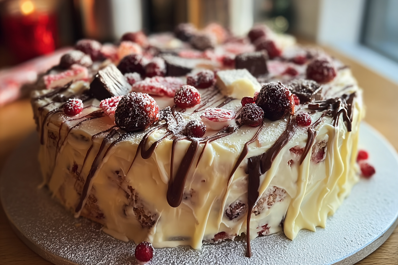 Christmas Chaos Cake