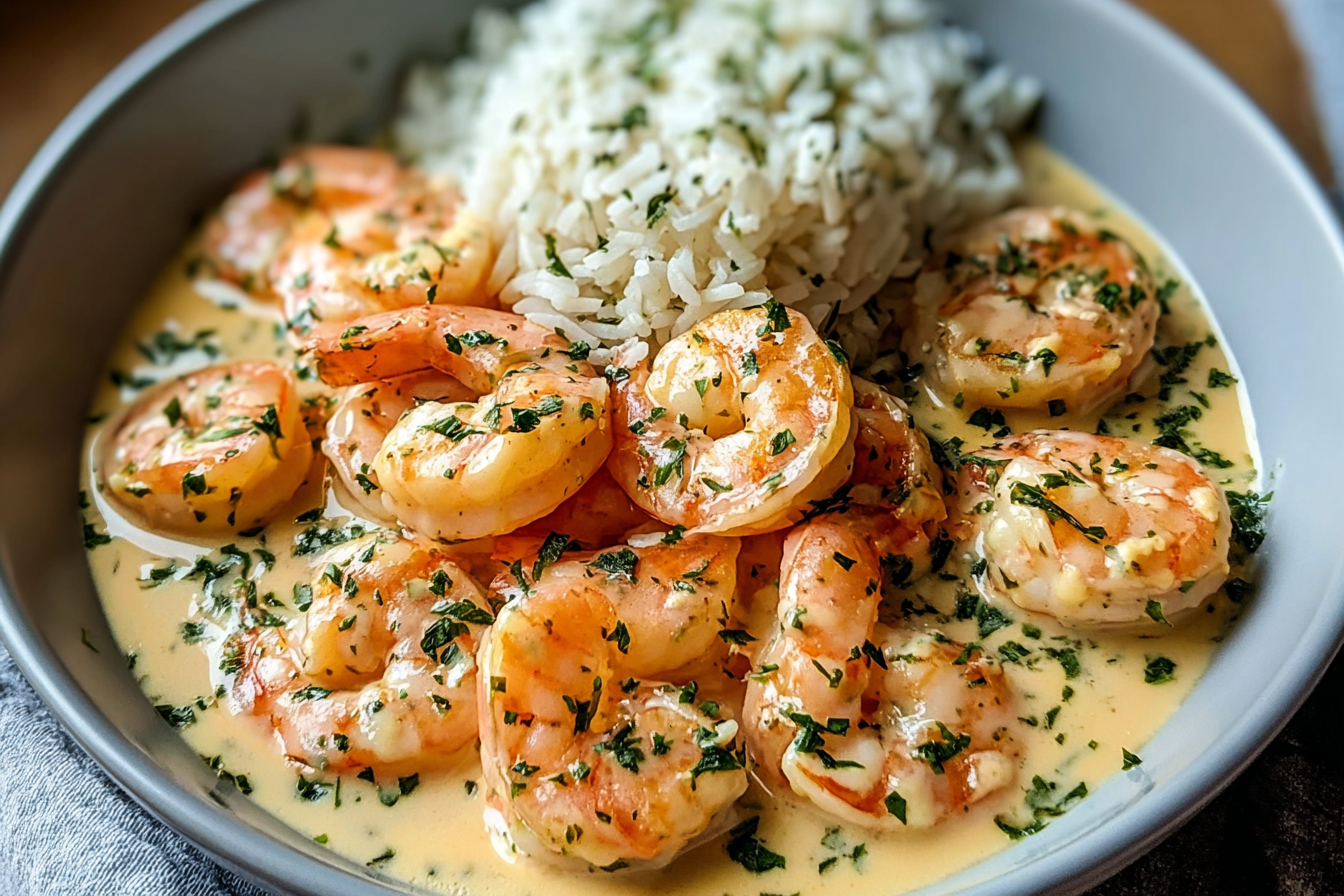Creamy Garlic Butter Shrimp