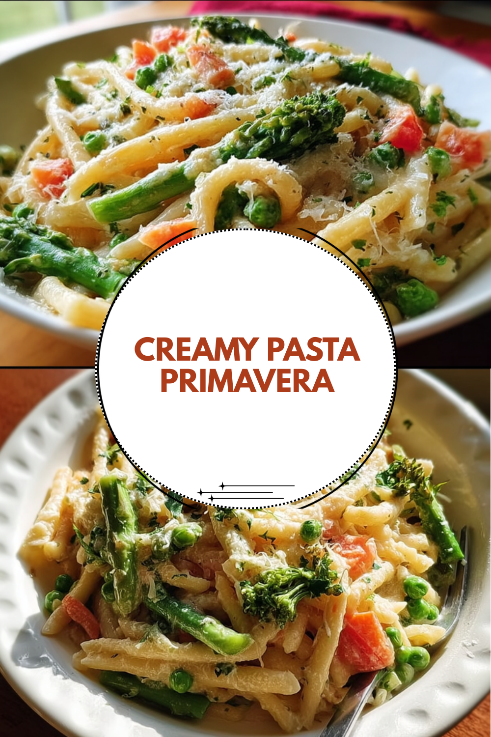 Creamy Pasta Primavera