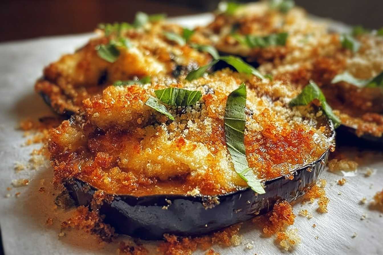 Crispy Baked Eggplant