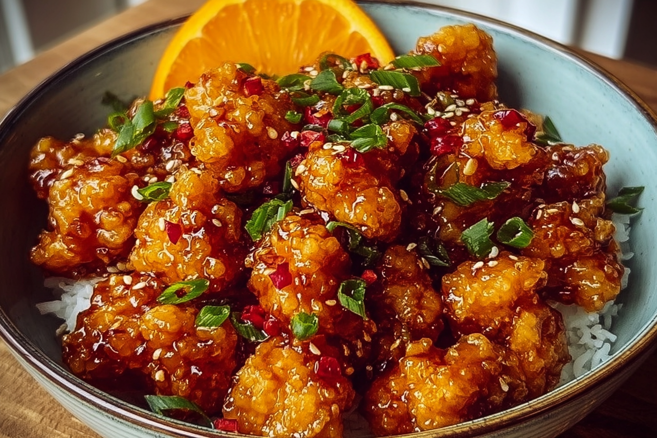 Crispy Orange Chicken