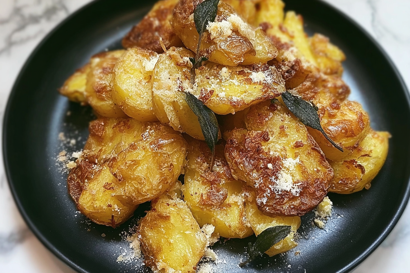 Crispy Smashed Potatoes