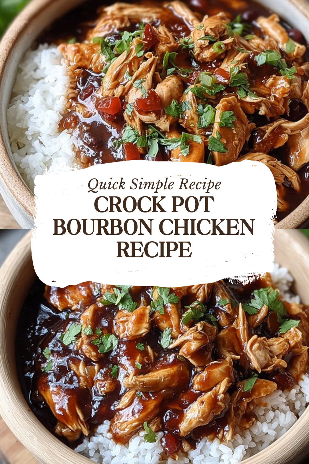 Crock Pot Bourbon Chicken Recipe